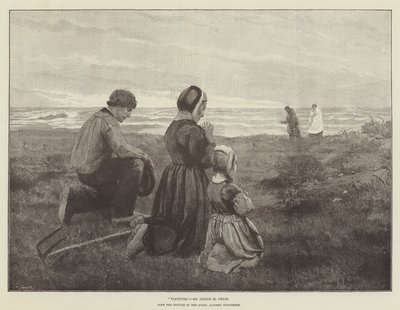 王立アカデミー展の絵からのヴァイアティクム 作： Julius Mandes Price